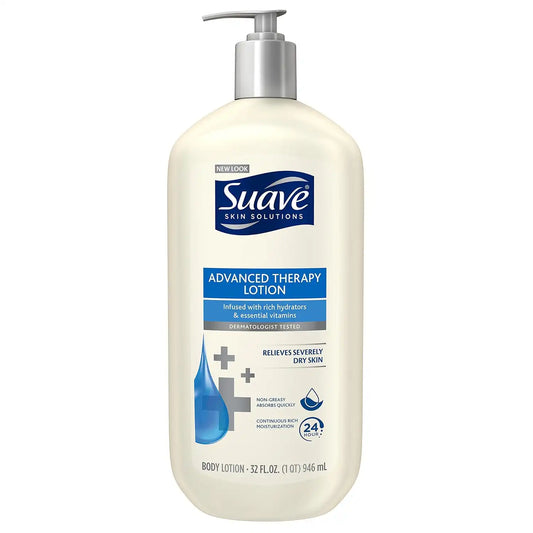 Suave Skin Solutions Body Lotion Advanced Therapy 32 oz